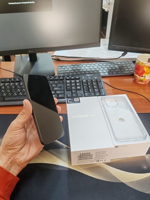 Honor 400 5G 12+12/256gb(2025)10 kunlik ideal iwlawi zur aybi yuq tozz