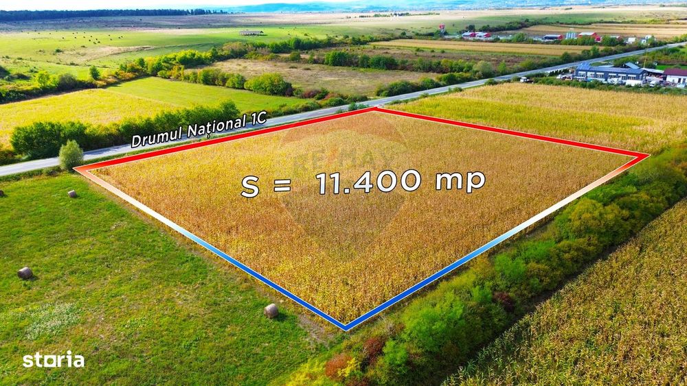 Teren Intravilan de Vanzare la Drum European sau Schimb cu Apartament