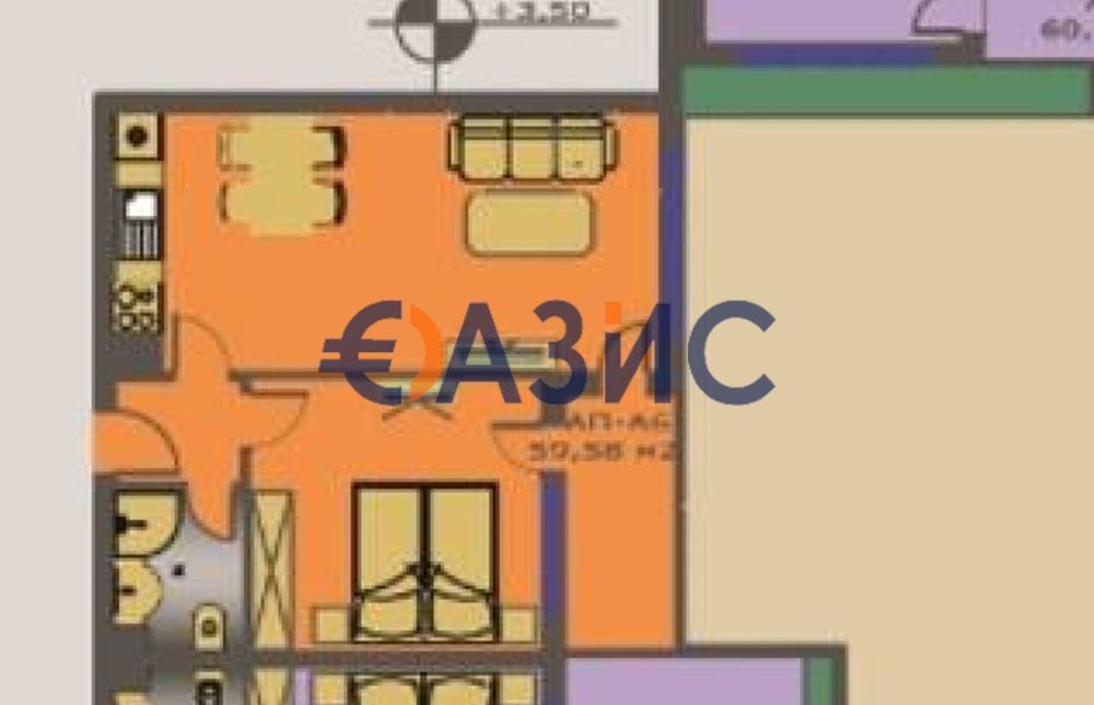 Продава се Двустаен апартамент в Приморско - 60 кв.м за 2667 €/кв.м - Снимка #7