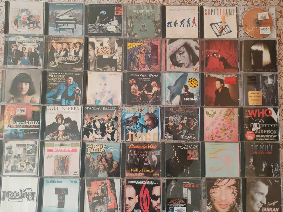 CD-uri originale 9 - Metallica, R.Kelly, Smokie, Supertramp, Tarkan