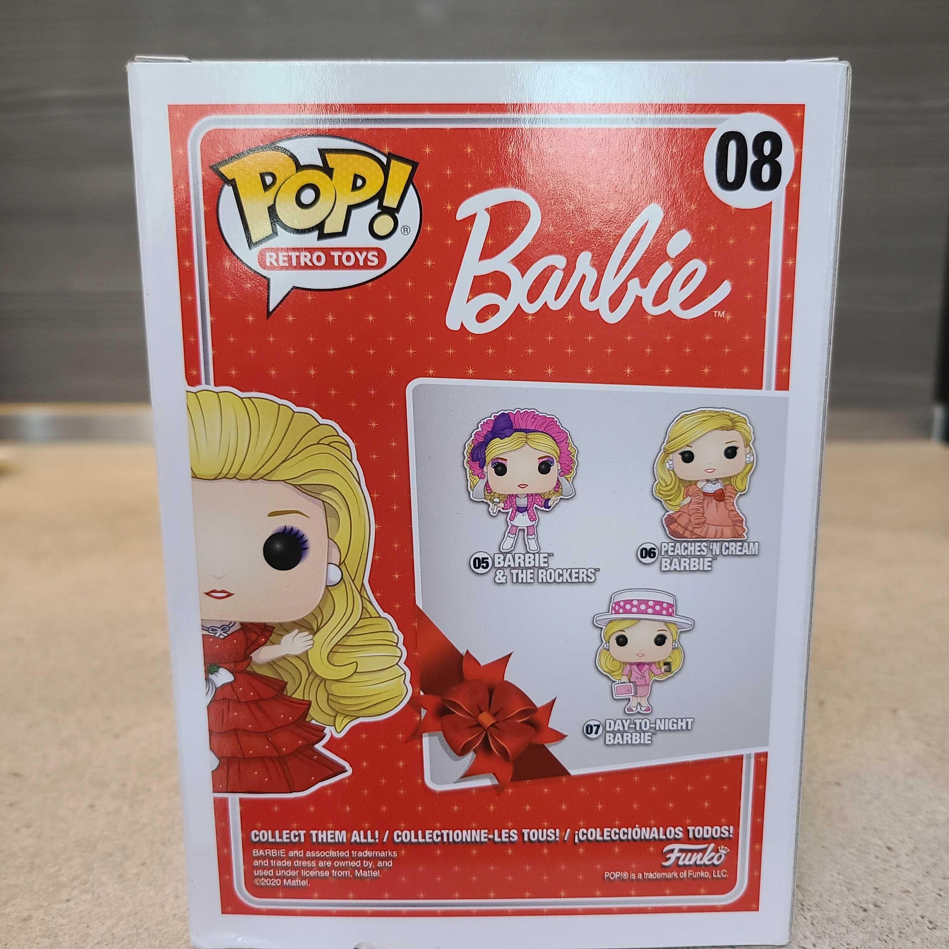 Кукли  Фънко ПОП Holiday Barbie  (08) и Super Saiyan Goku  (865)