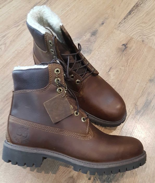 Bocanci barbat TIMBERLAND originali piele waterproof imblaniti 40/45