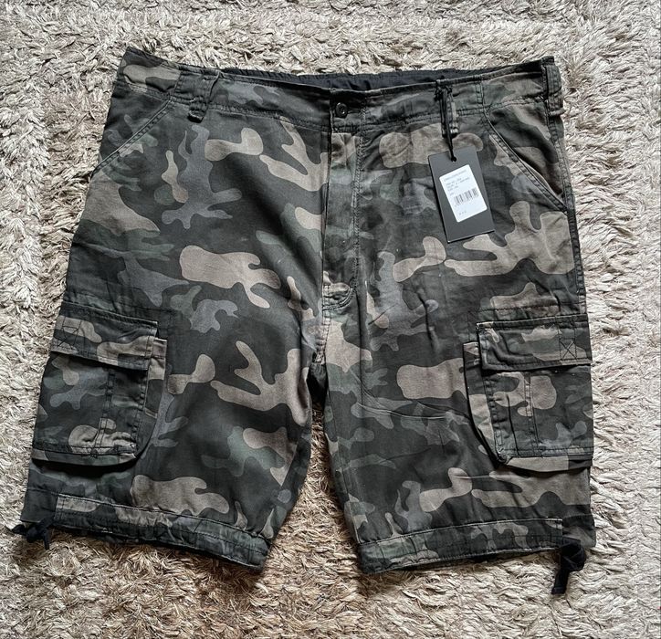 Pantaloni scurti/shorts cargo camo/camuflaj Brandit