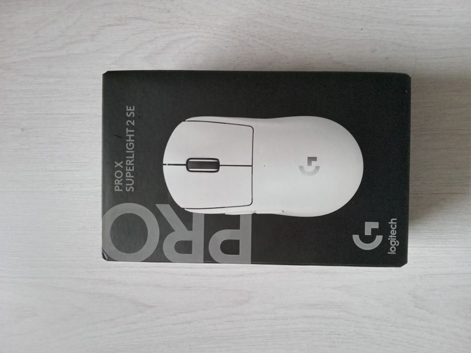 Logitech G PRO X Superlight 2 SE Wireless Gaming Mouse (Бяла)