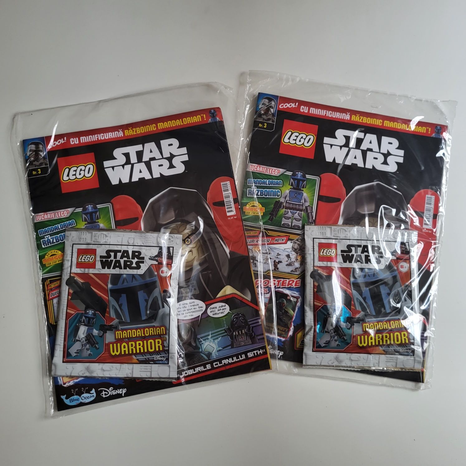 Revista Lego Star Wars - Mandalorian Warrior