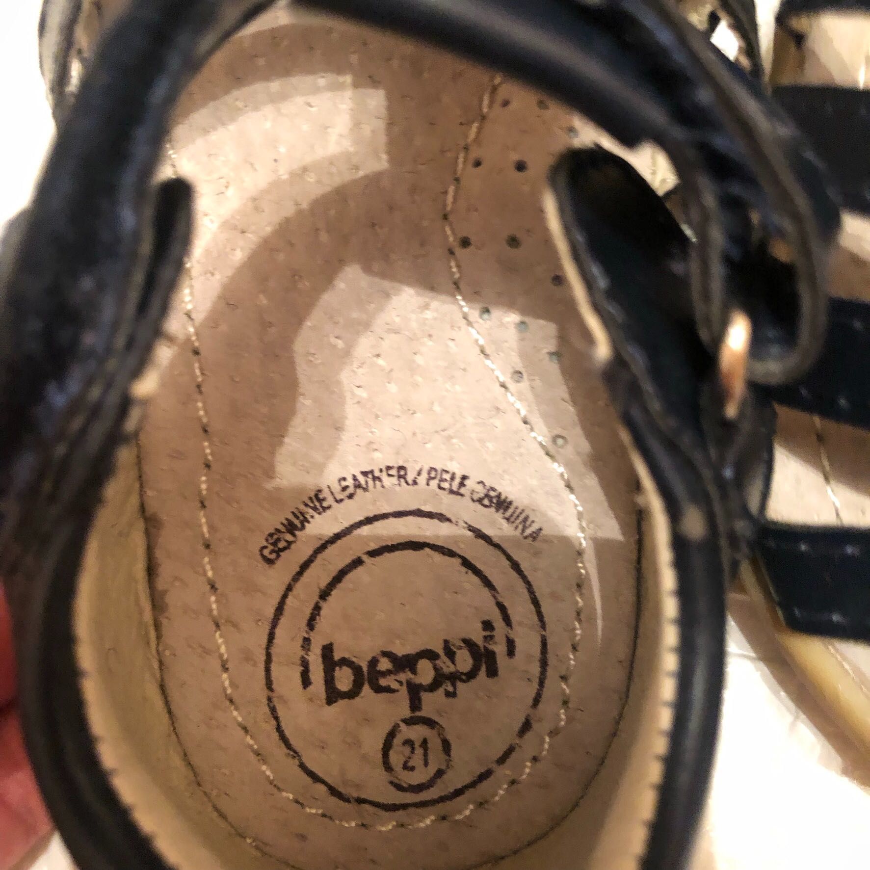 Детские сандалии новые, Beppi 21 размер
