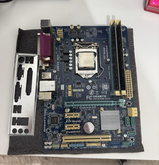 Комплект, Материнска плата + i7-3770 + Оперативка 16 Gb