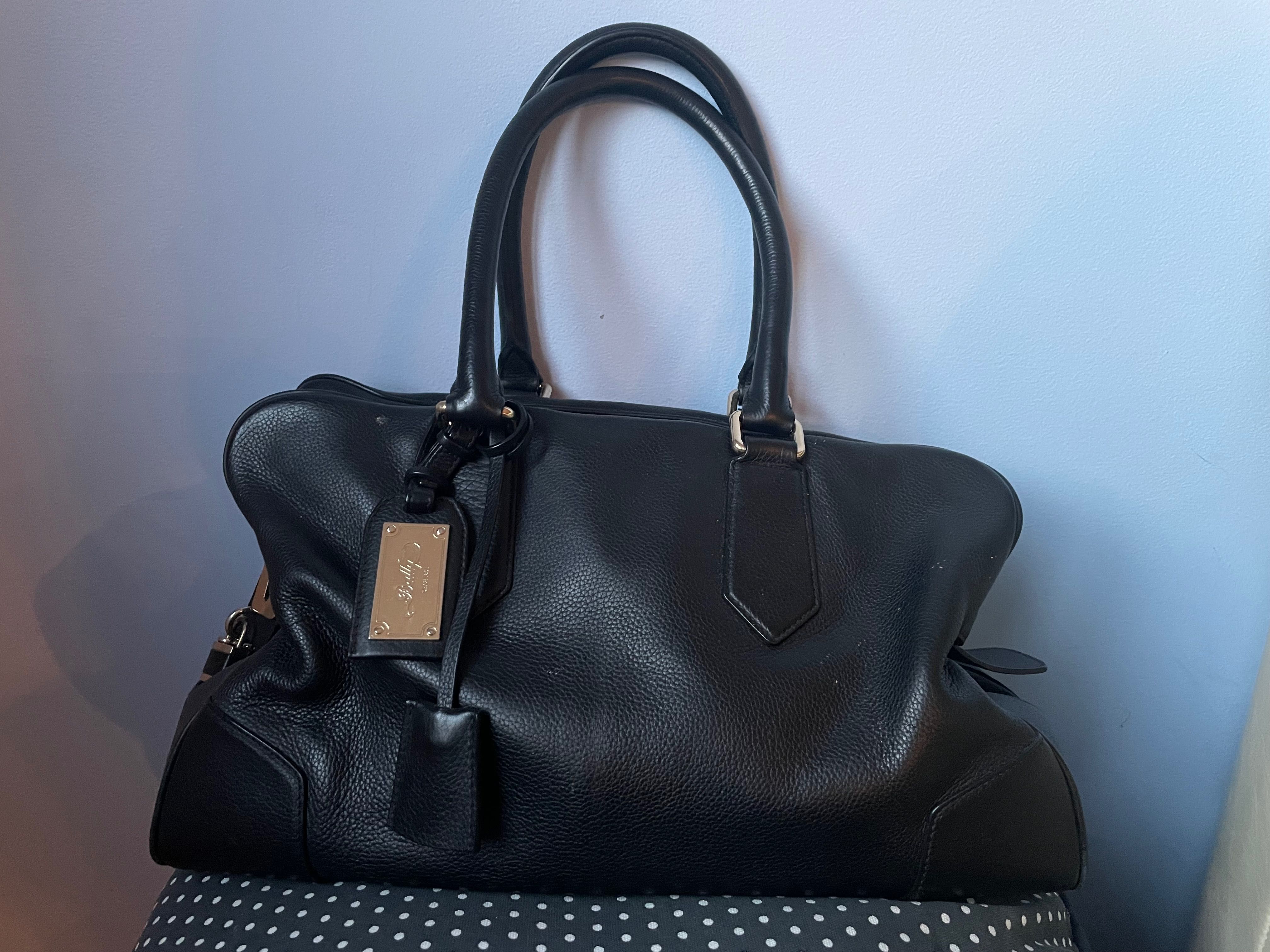 Bally чанта естествена кожа, голяма, модел Emmi Gyhd