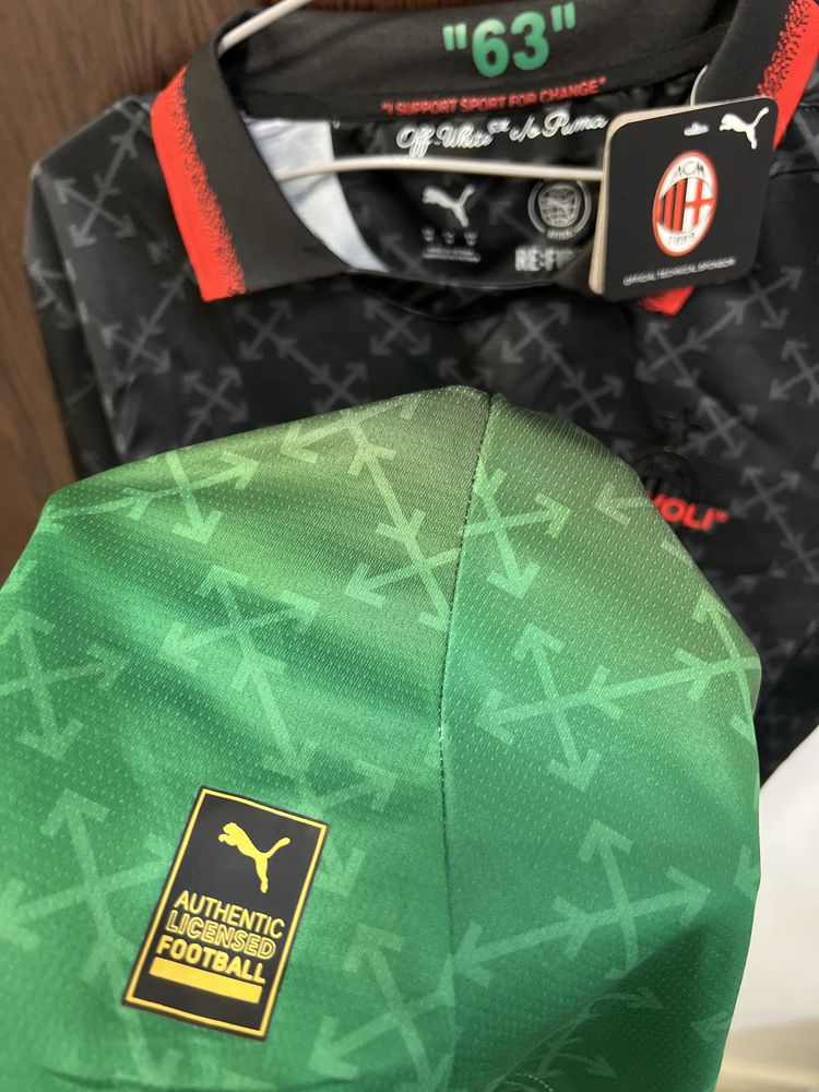Tricou Ac Milan Puma x OffWhite toate marimile