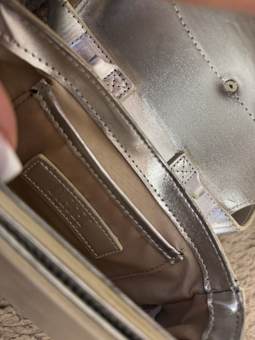 Geanta diesel arginte