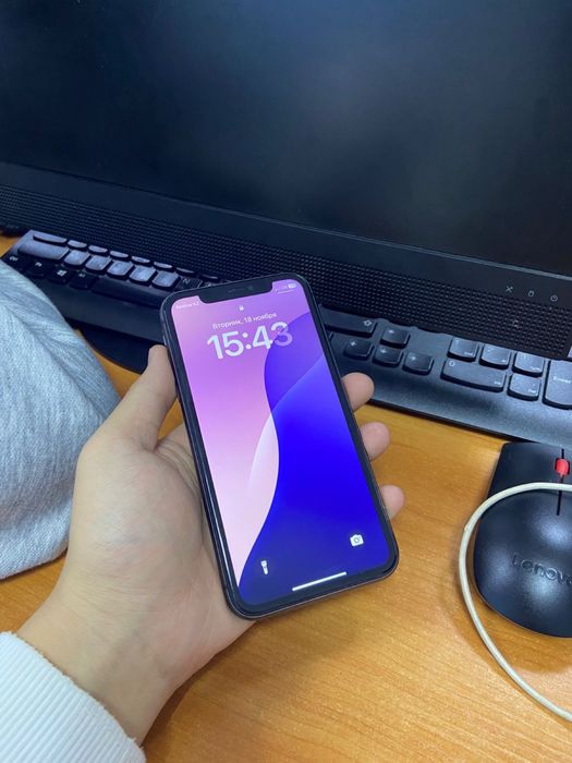 iPhone 11 коробка документ всё есть