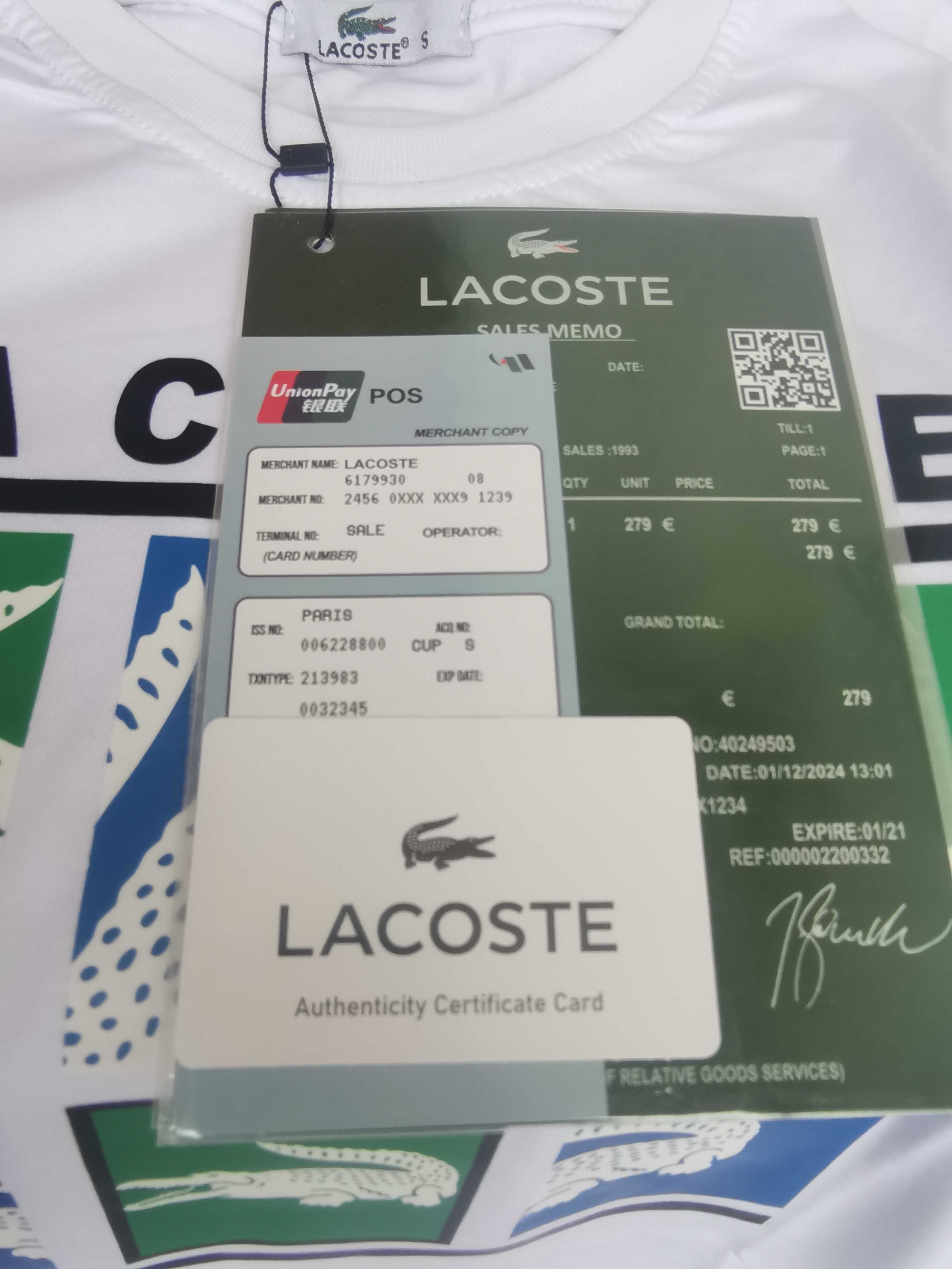 Мъжки тениски  Naik, Lacoste, Calvin Klein