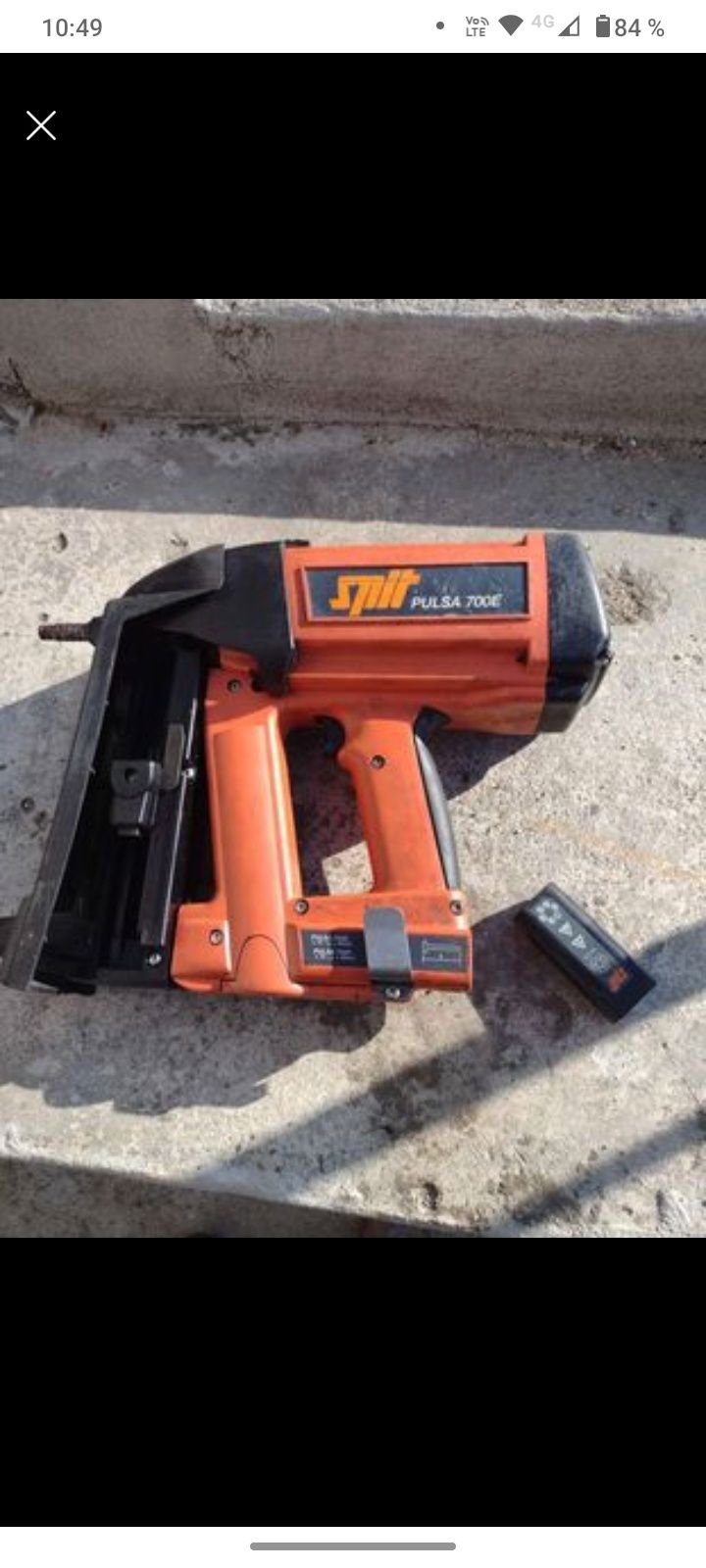 SPIT PULSA700E și pistol beton P200