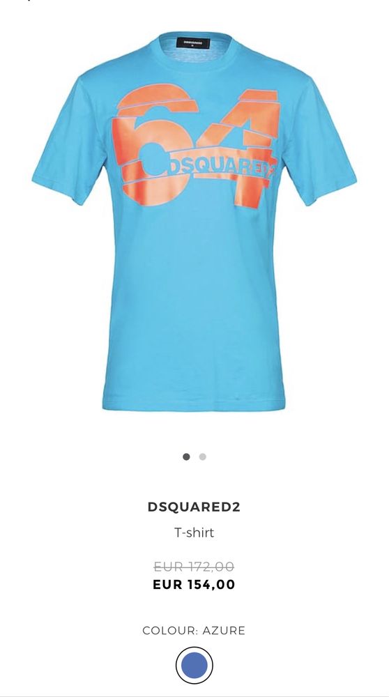 Dsquared2-T shirt with print