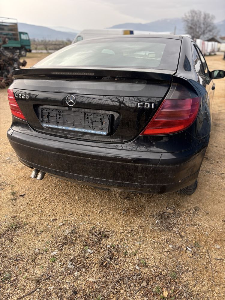 Mercedes C220 CDI купе НА ЧАСТИ OM 646