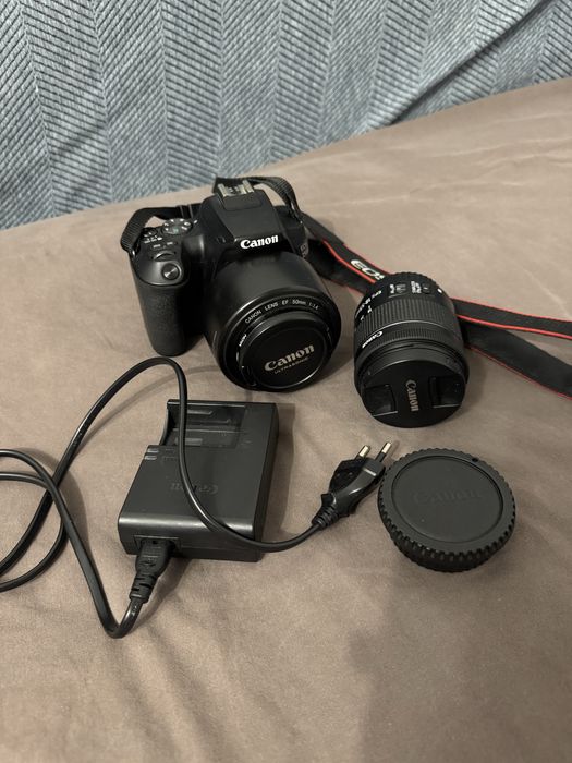 Canon EOS 250D (2 объектива + штатив)