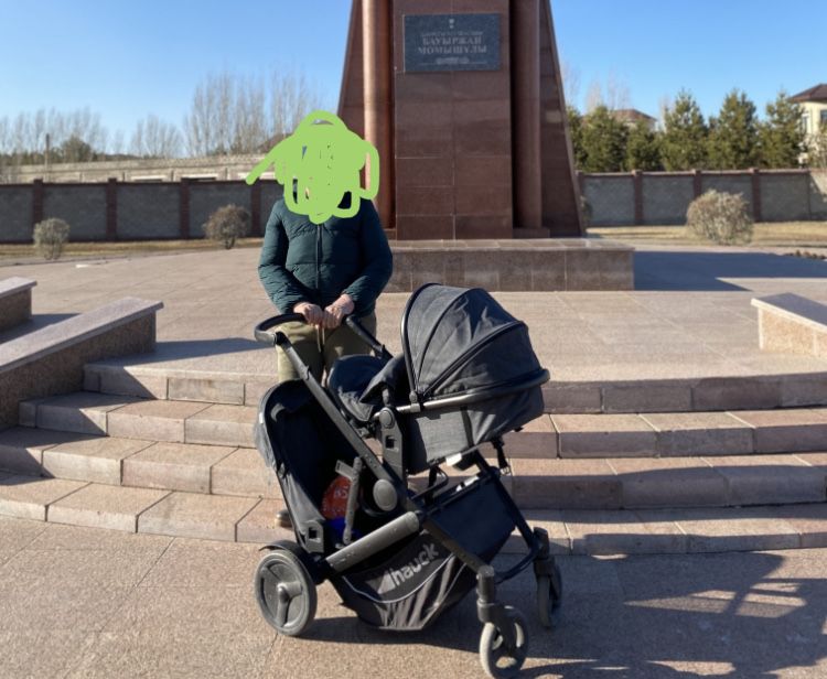 Коляска для погодок, hauck duett 3