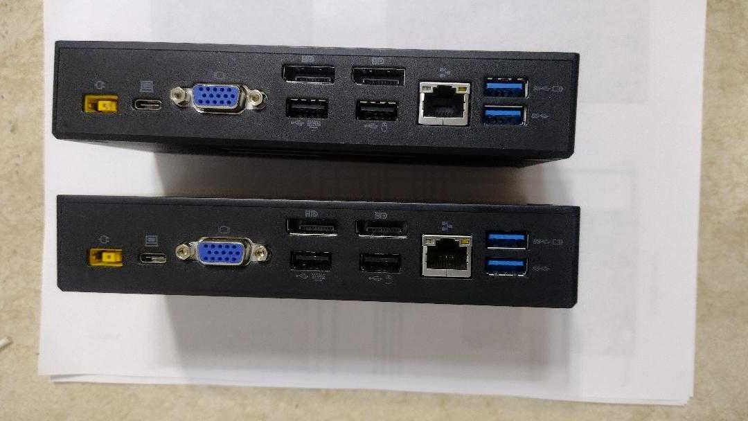 Stație de andocare Lenovo ThinkPad USB-C (tip 40A9)
