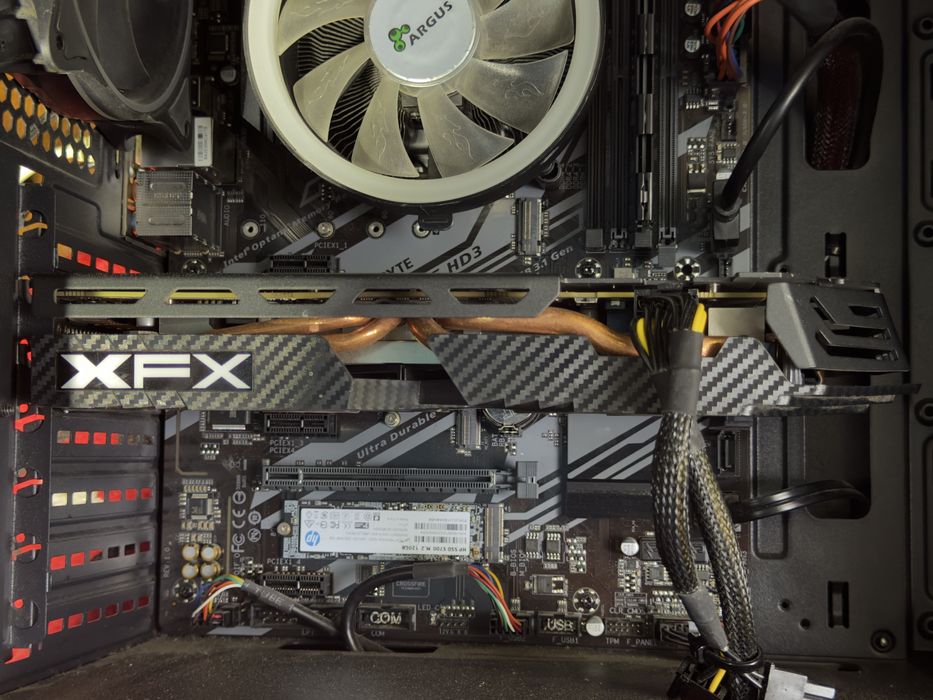 RX580 8GB V-Ram Oc din fabrica Vr ready
