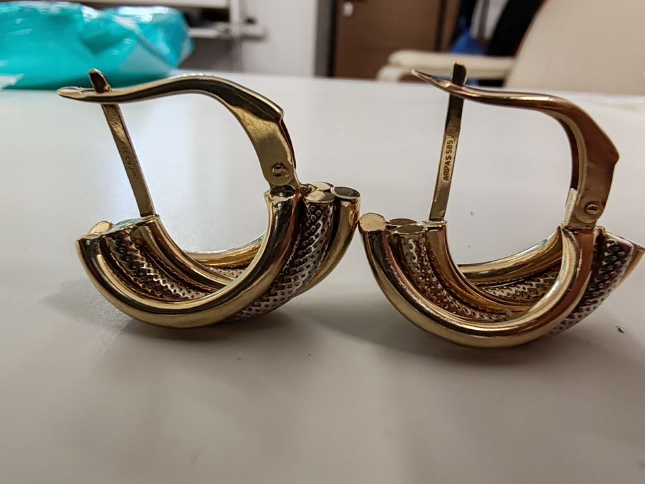 Cercei damă Aur 14k Gr 4,14 cod unic 847