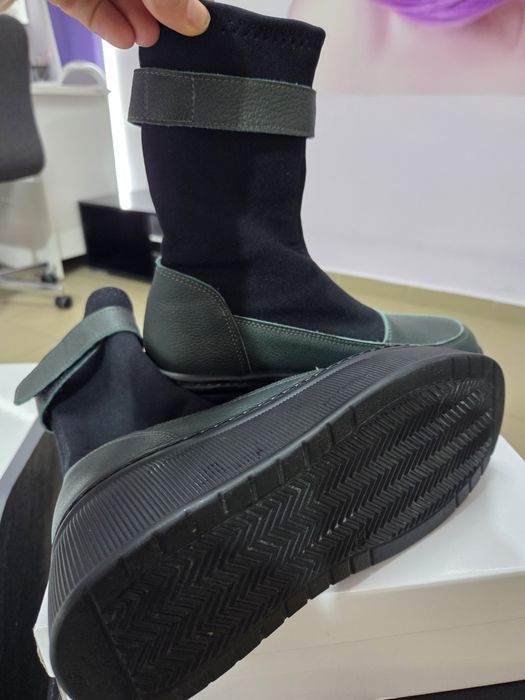 Дамски боти,естествена кожа