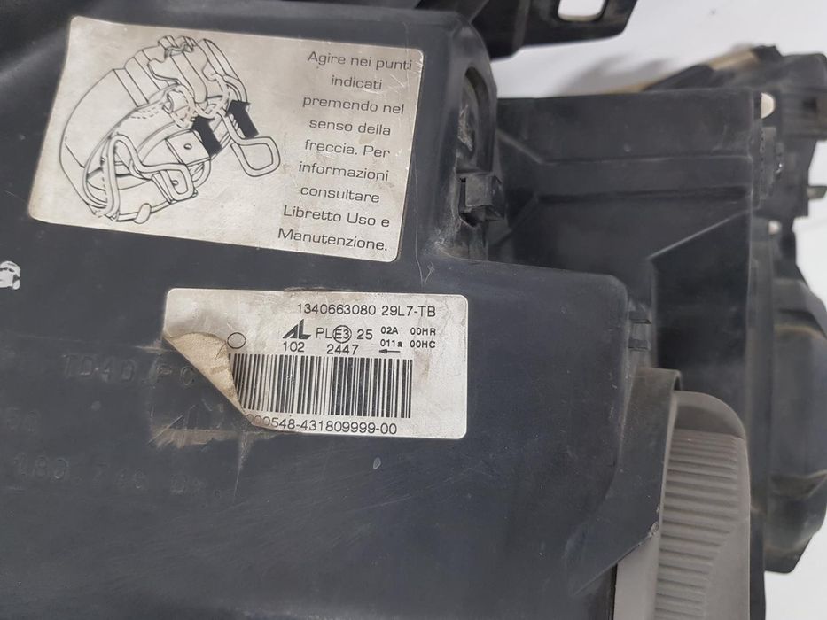 Far dreapta Peugeot Boxer Citroen Jumper Fiat Ducato dupa 2007