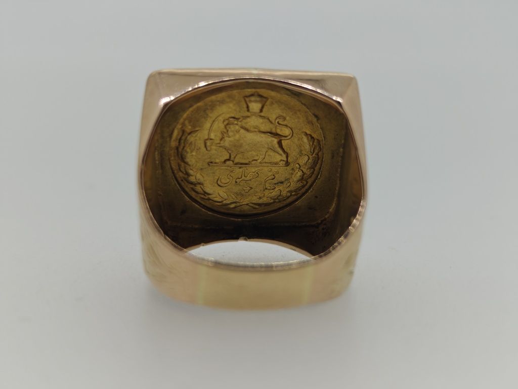 Ghiul aur cu moneda de 22k 15.51 (r)