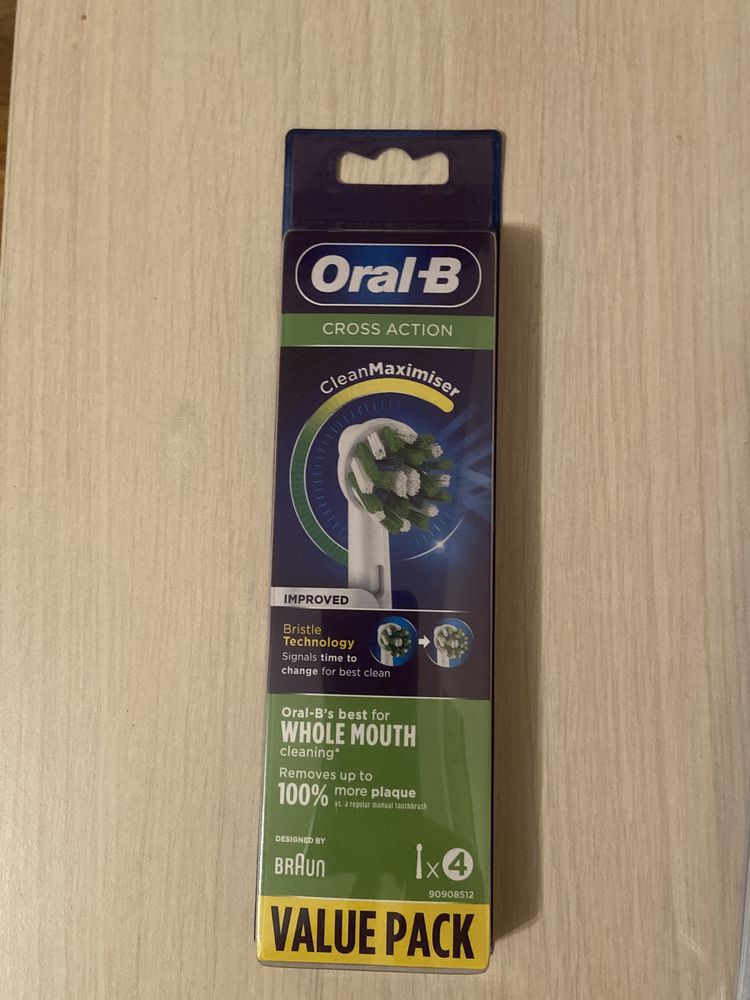 4 бр Накрайник за електрическа четка за зъби Oral B Sensitive Clean