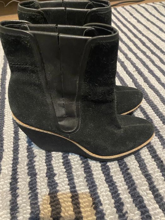 Ghete Calvin Klein din piele (zara tommy hilfiger hm musette)