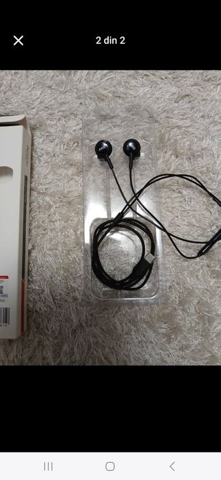 Casti Samsung AKG noi la 45lei, mufa USB C