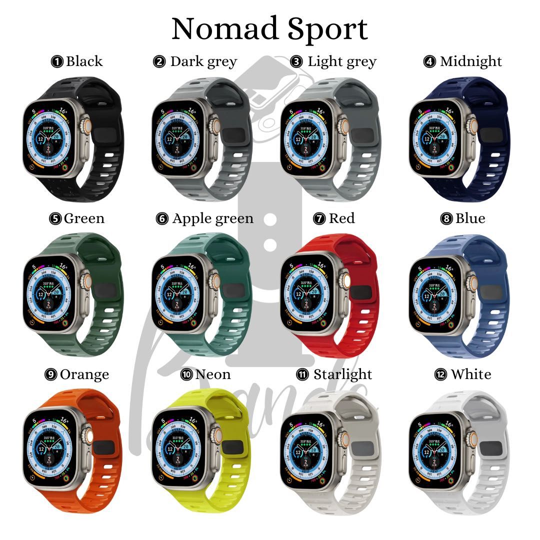 Каишки Nomad Sport за Apple Watch ULTRA/SE2/SE/9/8/7/6/5/4/3