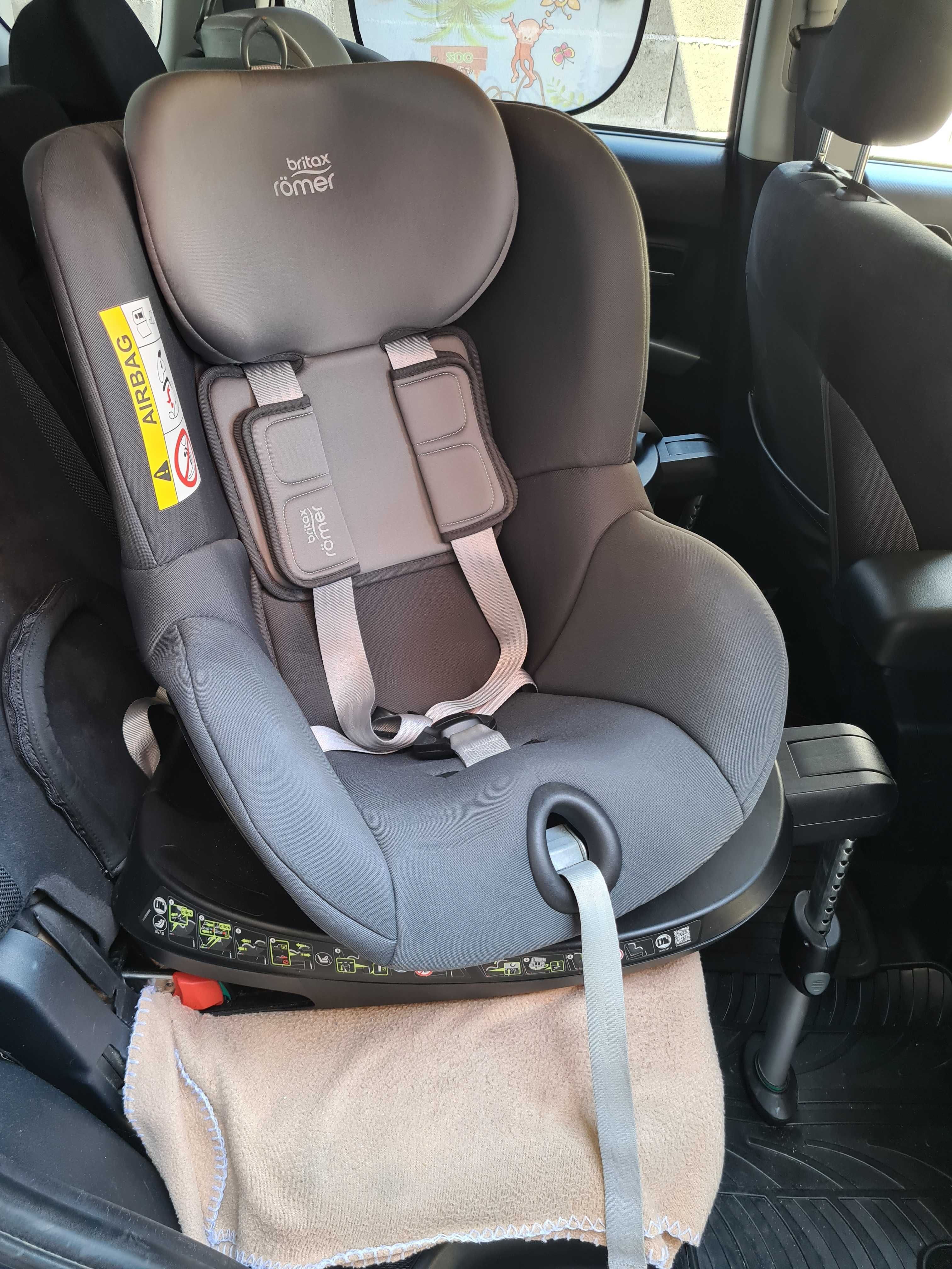 Столче за кола ISOFIX Britax ROMER DUALFIX2 R Storm Grey, 0-18 kg