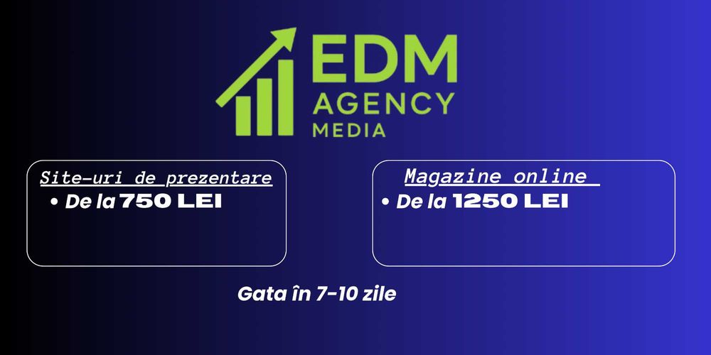 Creare website profesional | Website de prezentare / Magazin online