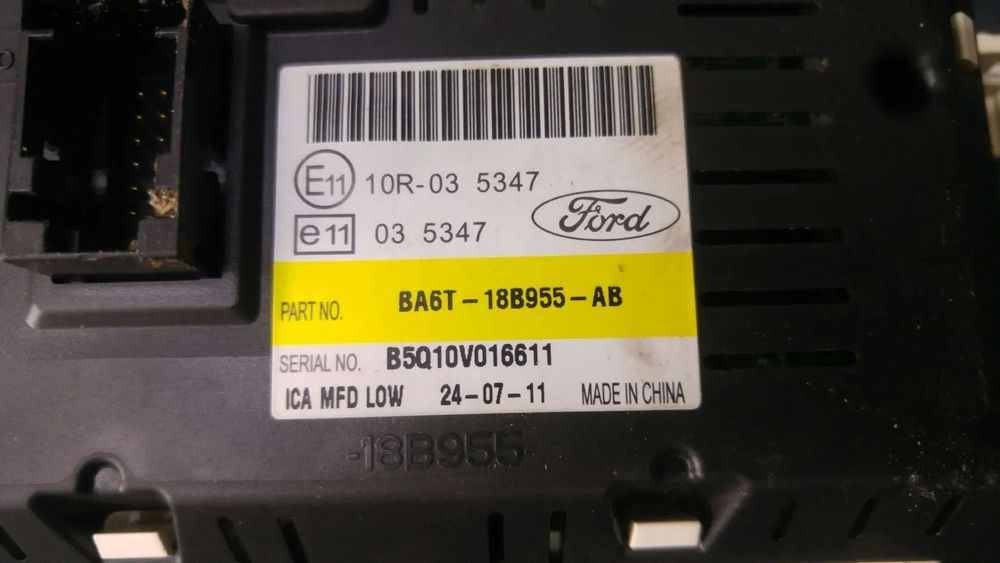 Display afisaj ora ford fiesta 6 cb1 ccn ba6t18b955ab