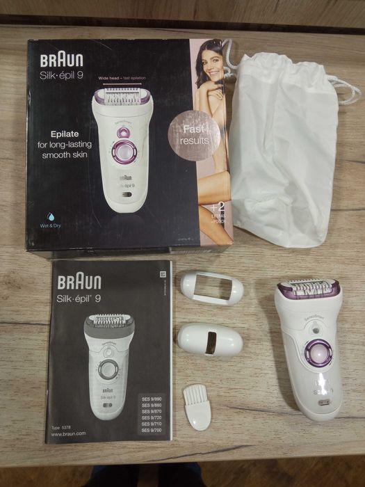 Эпилятор Braun SES 9 для красивой и здоровой кожи