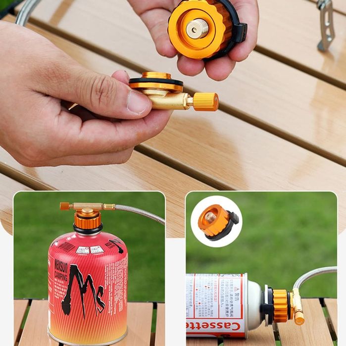 Портативная туристическая газовая горелка с выносным шлангом – незамен