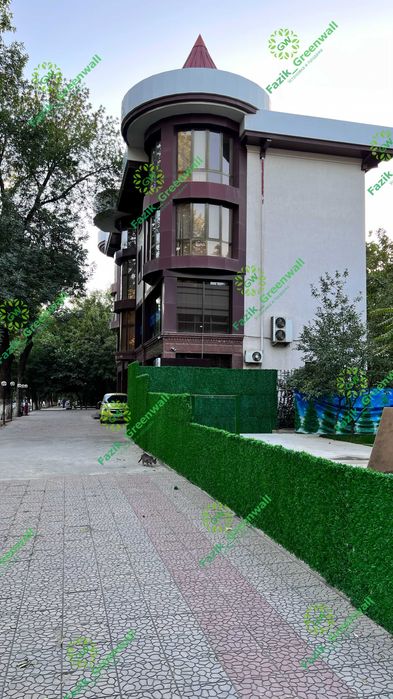 Yashil zabor / Искусственный кусты / Green Wall dekorativ setka