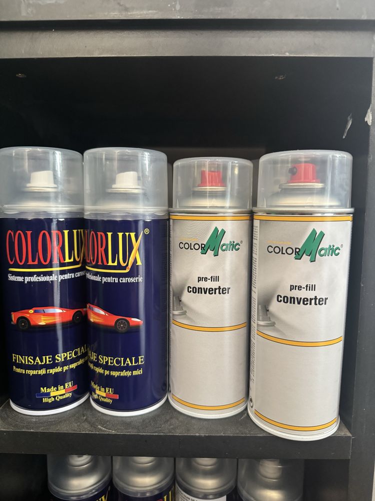 Imbuteliem Spray Vopsea in cod de culoare auto si ral