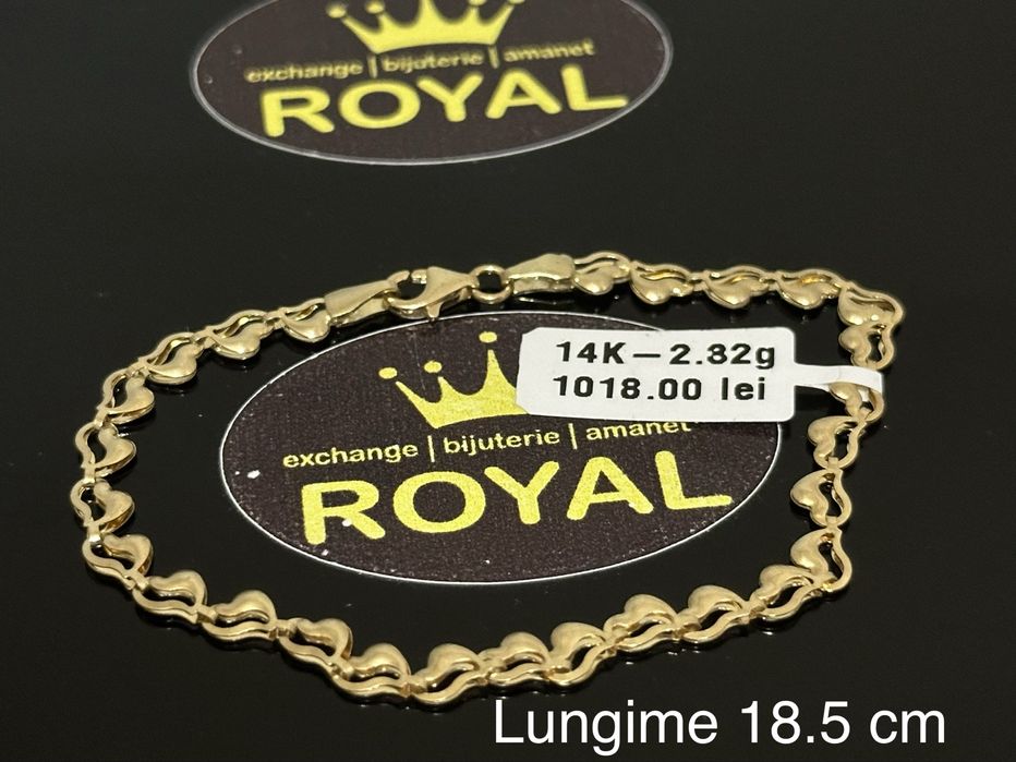 Bijuteria Royal: Bratara aur 14k/2.32 gr
