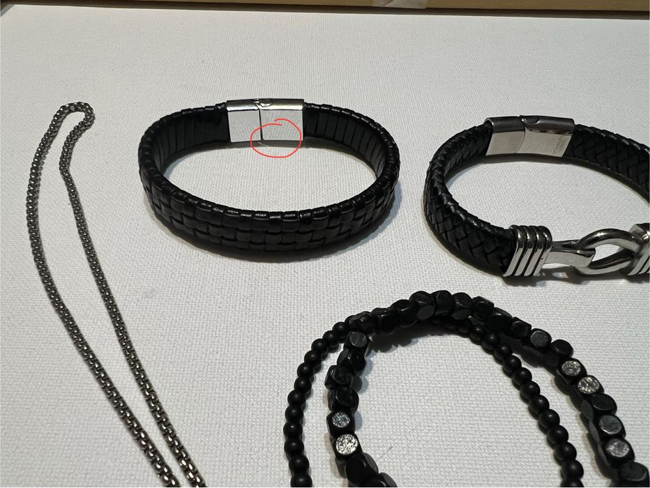 Мъжки пънкарски пръстени и аксесоари