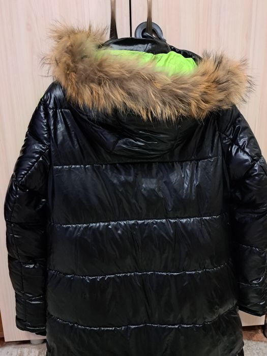 Отличный турецкий зимний пуховик для подростка- девочку