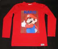 Tricou Super Mario cu maneca lunga original Nintendo, marime 158-164