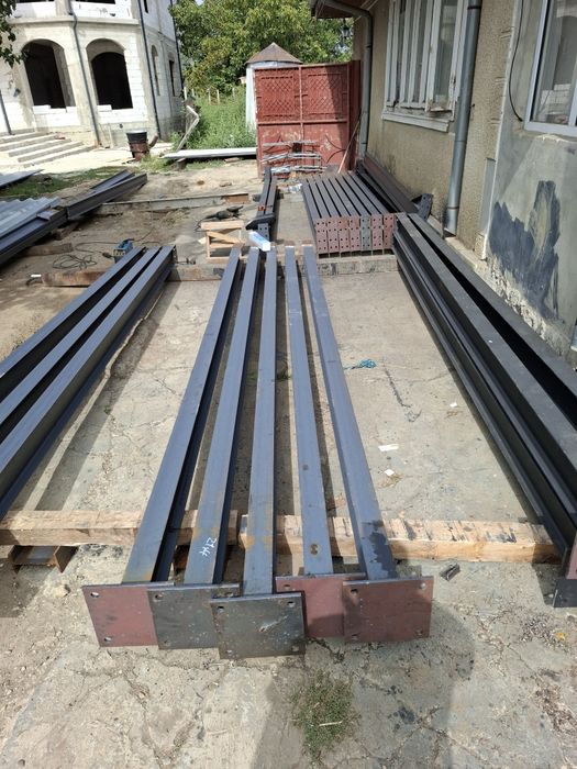 Vand din stoc 8x25x4m ipe confecționată din profile 160
