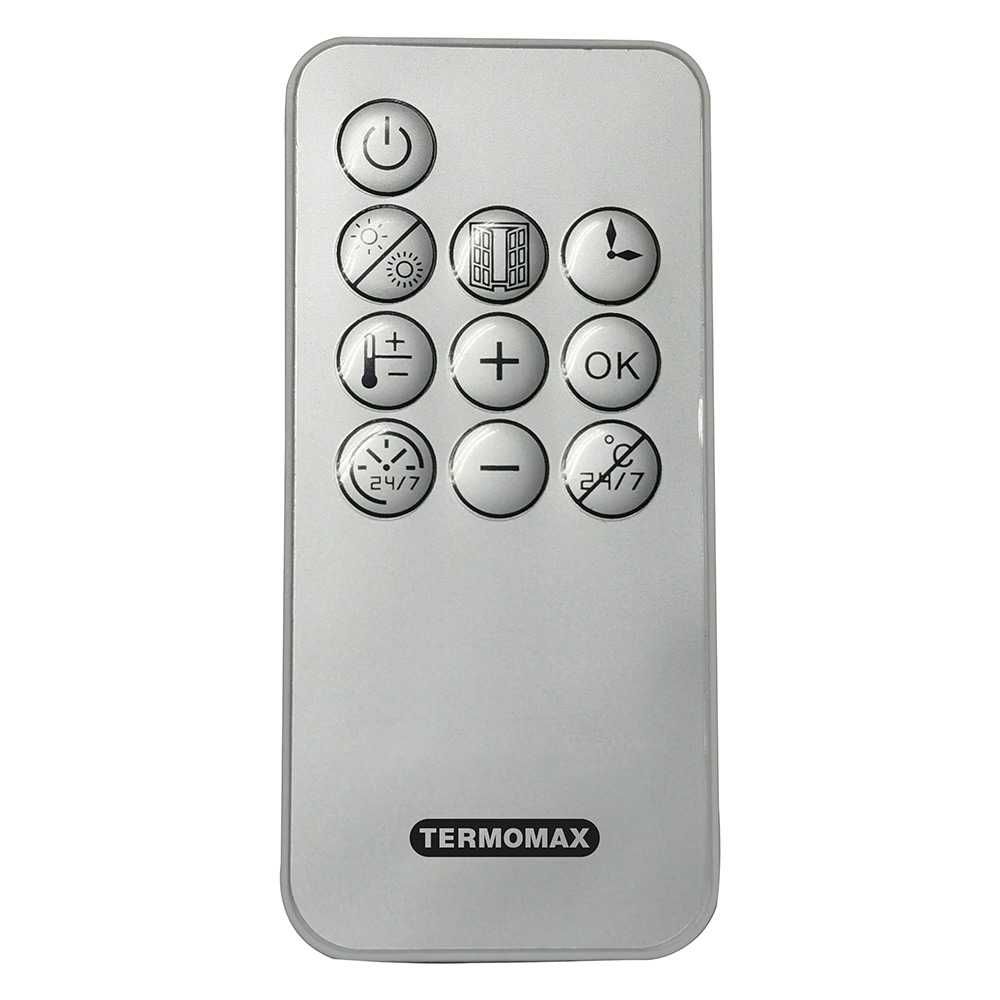 Стенна керамична печка Termomax Печка за стена + дистанционно 2000W