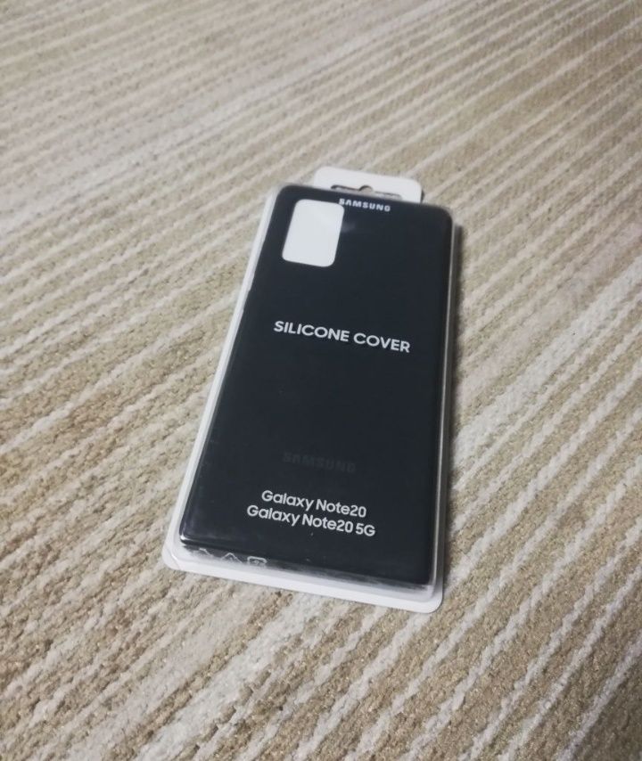 Husa Originala Silicone Cover Samsung Note 20 5G - sigilata - Noua -
P