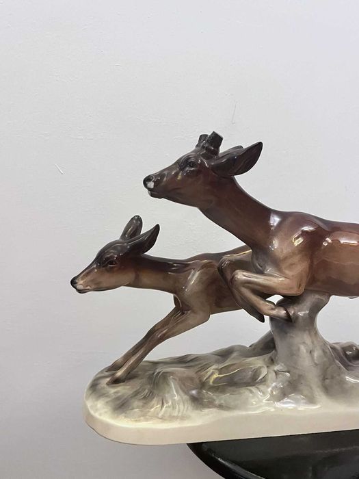 Bibelou vechi statueta Germania SPIEGEL marcat mare bibelouri portelan