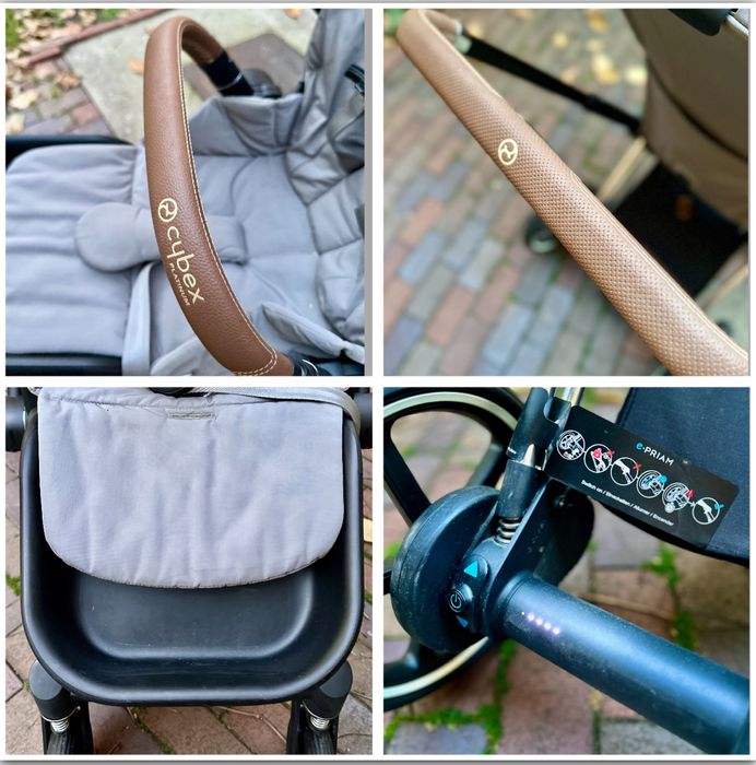 Carut Cybex ePriam 4 (electric), 2-in-1 Sport+Landou