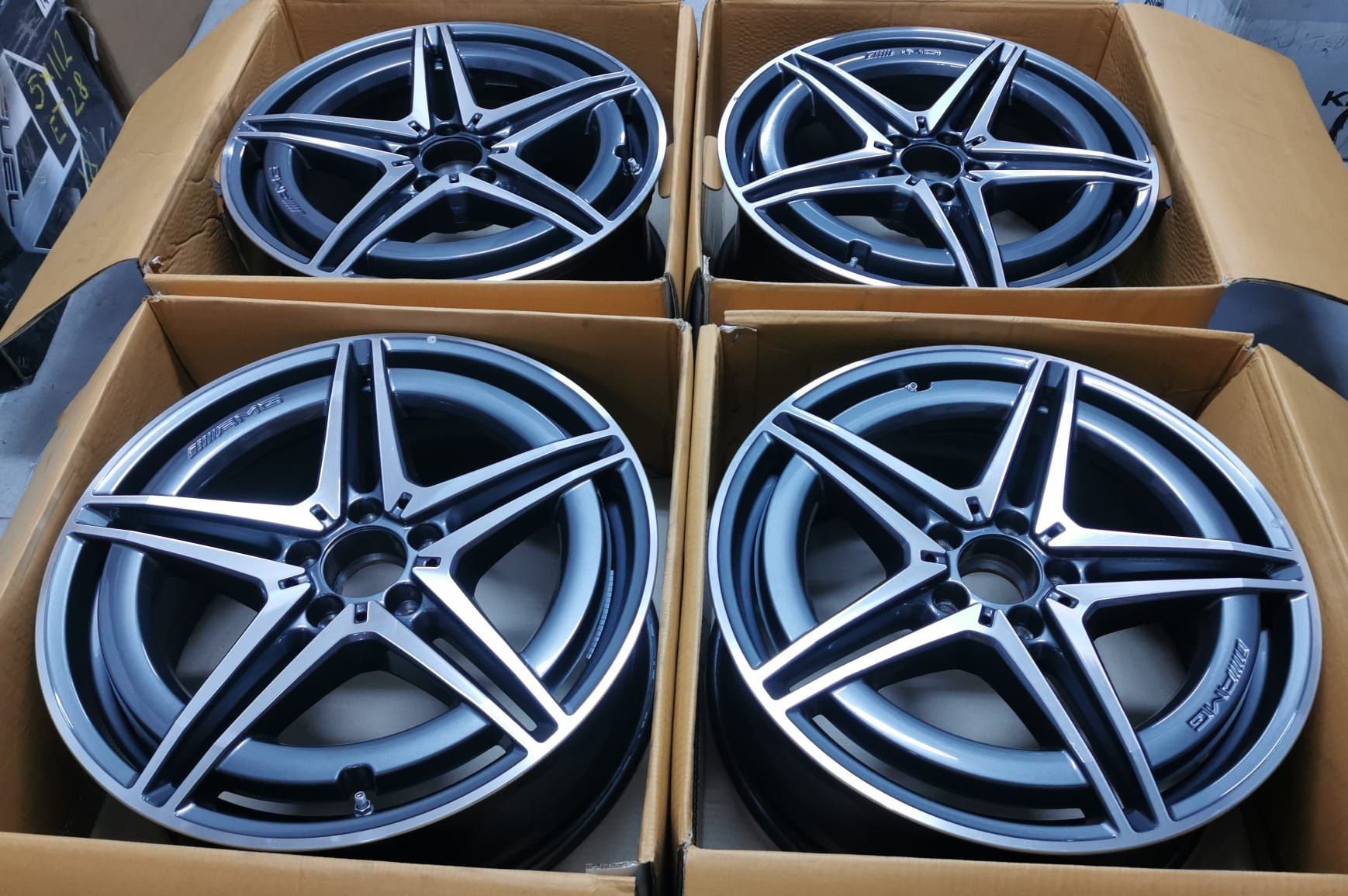 5 x 112 jante mercedes originale GLC AMG / GLE AMG EQS EQV EQC AMG