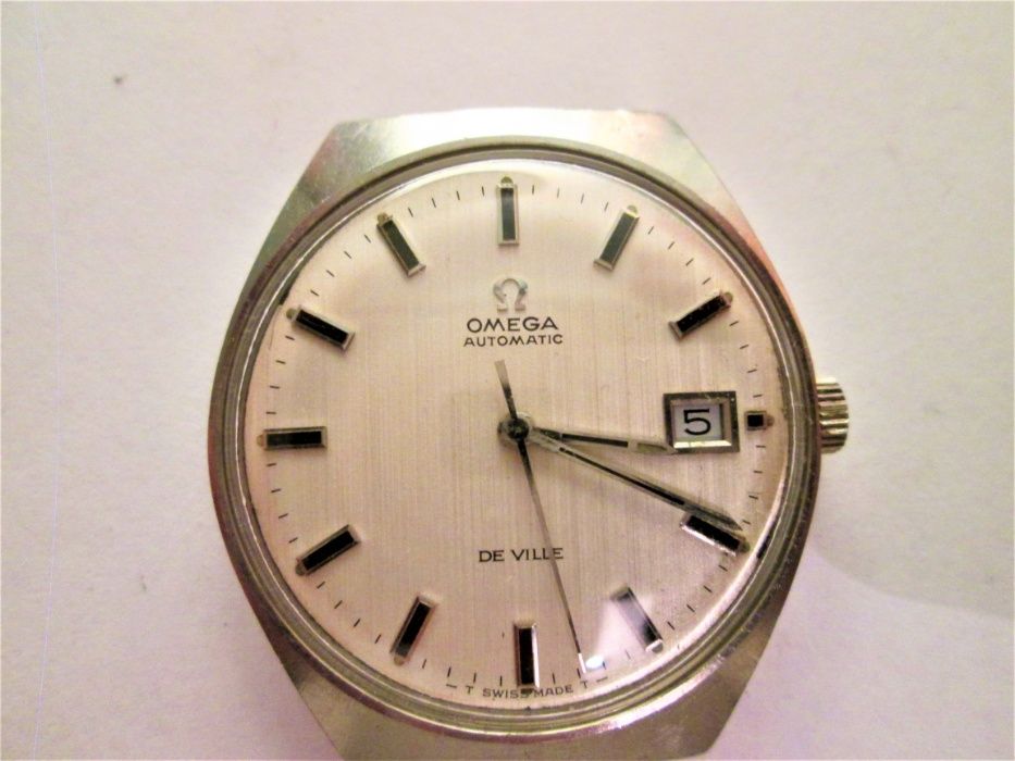 ceas Omega De Ville Automatic SWISS Made, an 1969, calendar la ora 3,