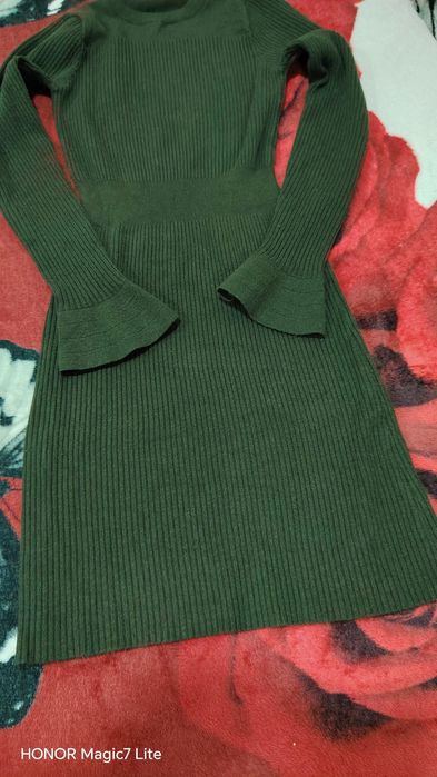 Rochie scurtă verde